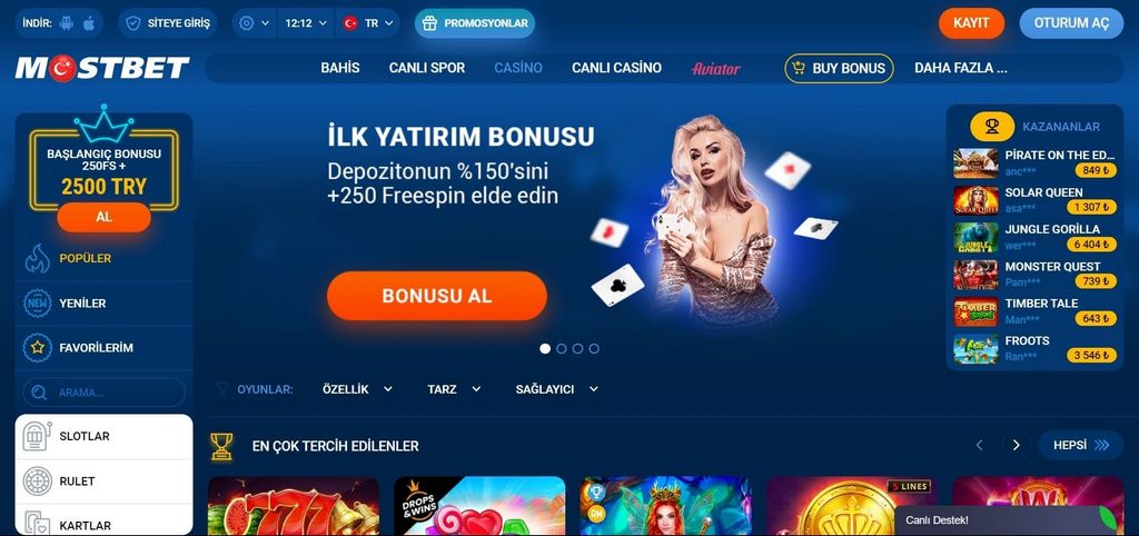 Обзор казино MostBet 2026